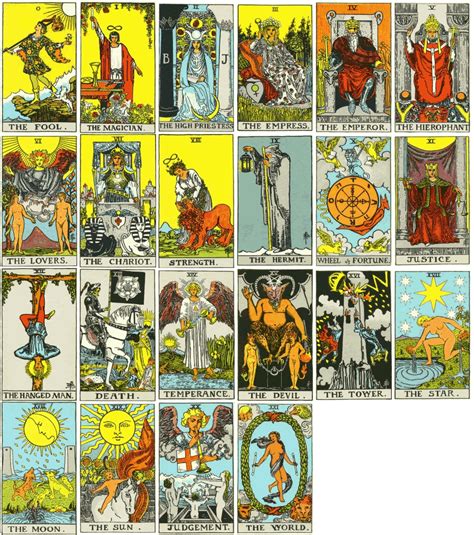 Major Arcana Tarot Card Meaning Tarot Angel And Goddess Oracles