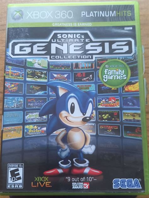 Jogo Sonics Ultimate Gênesis Collection Xbox360 Jogo De Videogame