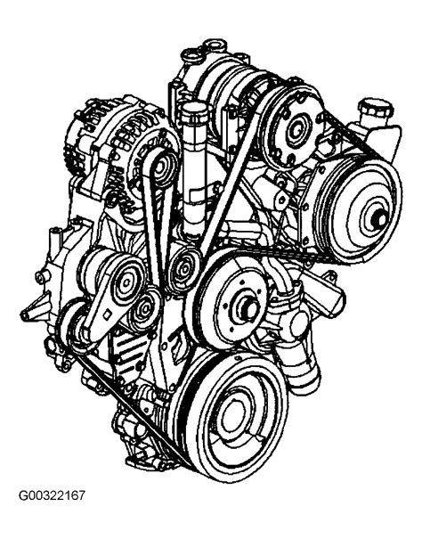 2004 Gmc Sierra Serpentine Belt Routing And Timing Belt Diagrams