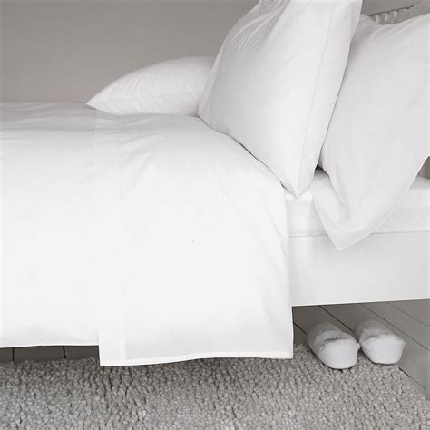 600 Thread Count Egyptian Cotton Bed Linen In White The White Company