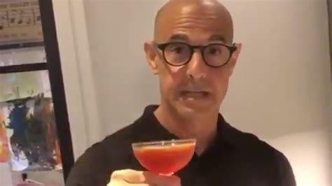 this video of stanley tucci making a cocktail is so soothing iheart