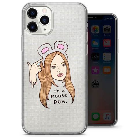 Mean Girls Phone Case Aesthetic Clear Covers For Iphone 12 Etsy