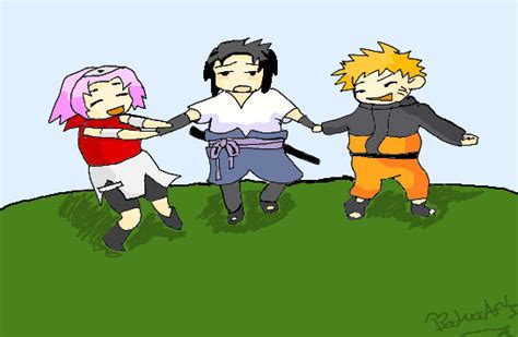 Naruto Sasuke And Sakura By Baramarts On Deviantart