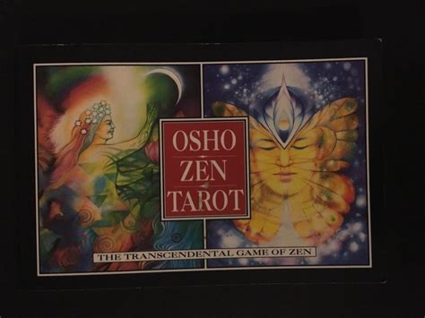 Osho Zen Tarot 176 page booklet (1994 2nd Printing). Zen is not the