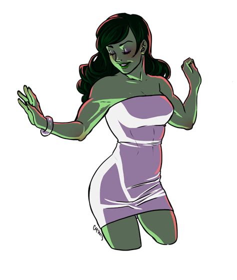 She Hulk Dancing By Didi Esmeralda By Cerebus873 On Deviantart