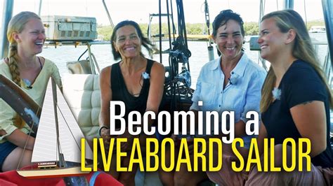 Girls On A Sailboat Adjusting To Liveaboard Life YouTube