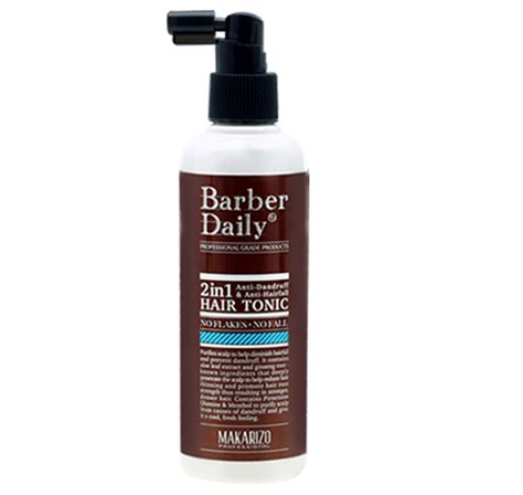 Barber Daily 2 In 1 Hair Tonic Bottle 240ml Makarizo Professional