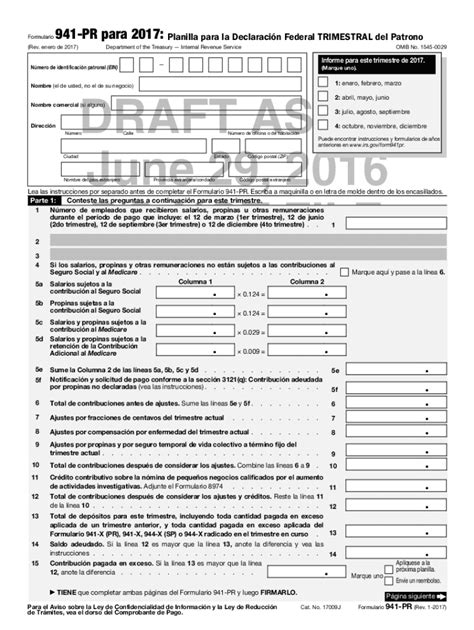 941 Tax Forms Printable Fill Online Printable Fillable Blank