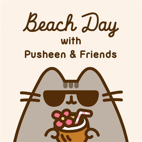 Beach Day With Pusheen And Friends Pusheen Pusheen Book Pusheen
