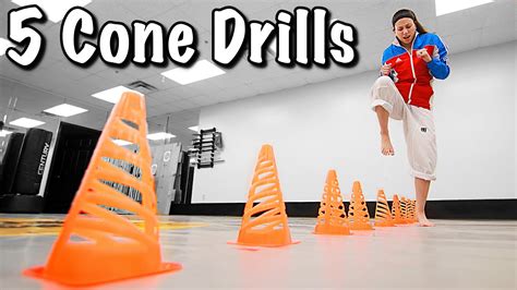 Cone Drills To Improve TKD Footwork YouTube