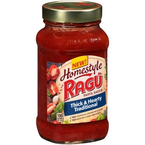 Ragu Homestyle Traditional Pasta Sauce 23 Oz Qfc