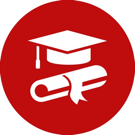 Download Icon Students Red Education Icon Png Transparent Png Vhv