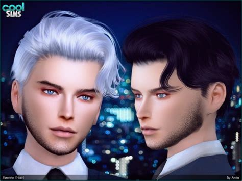 Sims 4 Hairs The Sims Resource Electric Hair By Anto