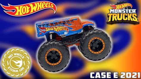 Hot Wheels Monster Trucks Hot Wheels Shuttle Treasure Hunt Case E