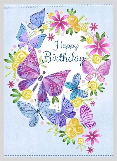 Butterfly Birthday Card Quotes Shortquotescc
