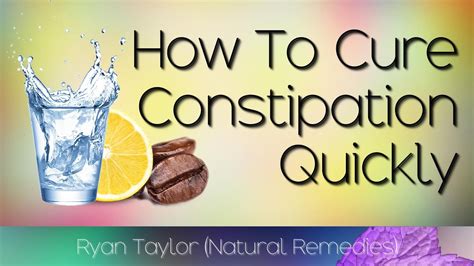 Constipation happens because your colon absorbs too much water from waste (stool/poop), which dries out surgery is rarely needed to treat constipation. How to: Relieve Constipation (Quickly and Naturally) - YouTube