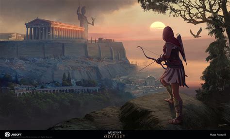 Assassin S Creed Odyssey Concept Art By Hugo Puzzuoli