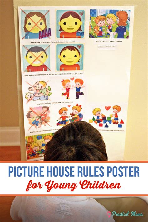 House Rules Poster For Children