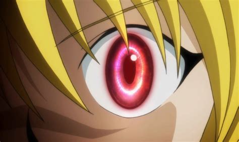 Kurapika S Scarlet Eyes Hunter Anime Anime Eyes Hunter X Hunter