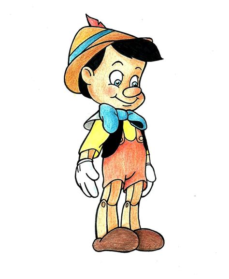 How To Draw Pinocchio Disney Drawings Character Drawing Drawings