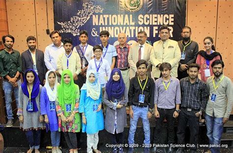 Pakistan National Science And Innovation Fair 2019