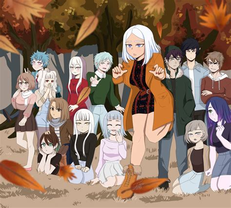 [bnhaoc] autumn group picture by twi1193 on deviantart