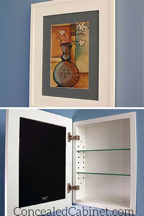 3 great ideas to easily upgrade your window. Concealed Cabinet hidden bathroom medicine cabinet storage ...