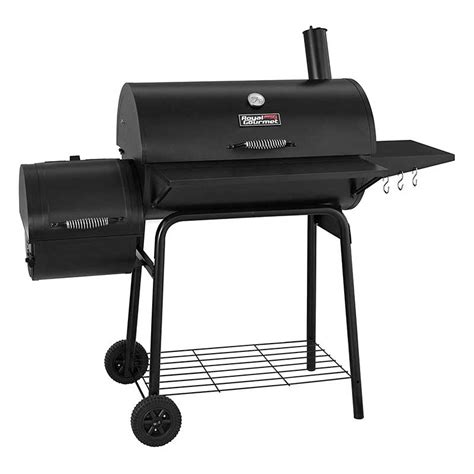Claims that grilling is the art that he has been learning all his life long and is not planning to stop. Royal Gourmet 30" BBQ Charcoal Grill and Offset Smoker ...