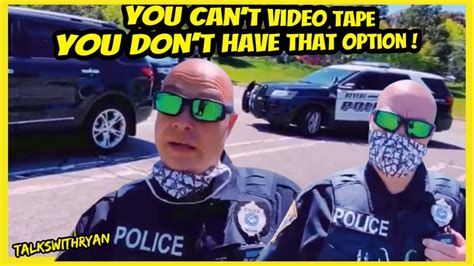 🚨 Cameraman Is Harassed By Officer Who Does Not Know The Laws On Recording Police In Public