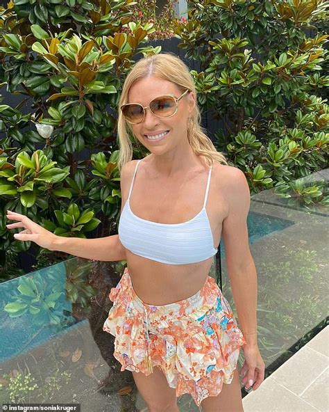 Sonia Kruger Stuns As She Shows Off Her Age Defying Figure In A