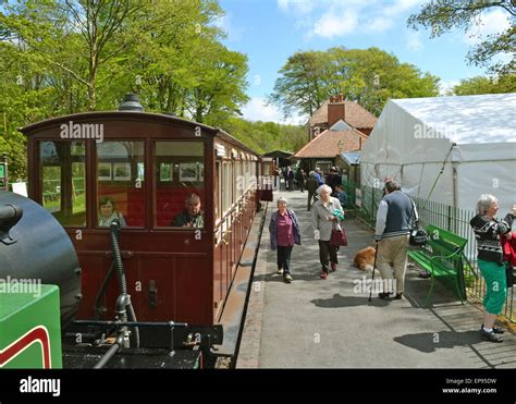 Lynton And Barnstaple Narrow Guage Steam Railway At Woody Bay Station