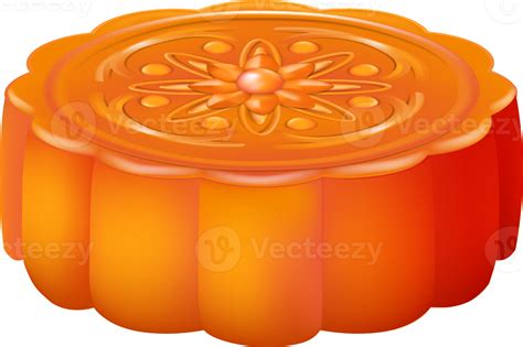 A Mooncakes Isolated On Transparent Background Cartoon Vector Images