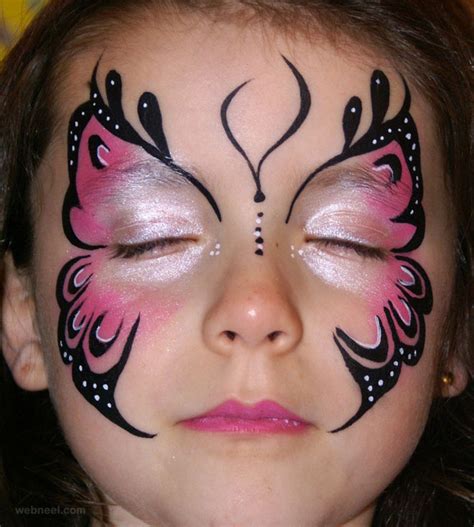 Butterfly Face Painting 44