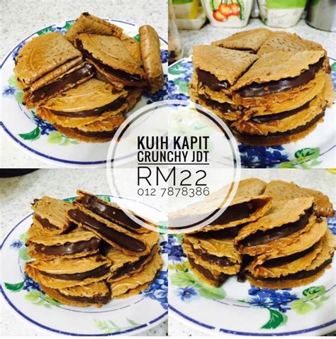 Kuih kapit or we call it kue semprong is very popular in indonesia, malaysia, and singapore. Kuih Kapit Rangup dan Sedap Dengan Inti Coklat dan Peanut ...