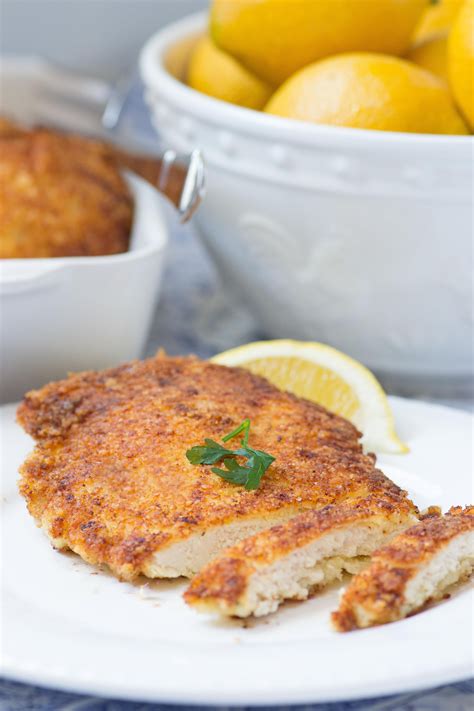 This easy chicken parmesan is one of my all time favorite meals. Panko Parmesan Crusted Lemon Chicken - Queen of My Kitchen