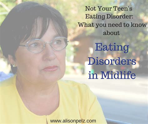 eating disorders in midlife · alison pelz ld rdn cdces lcsw