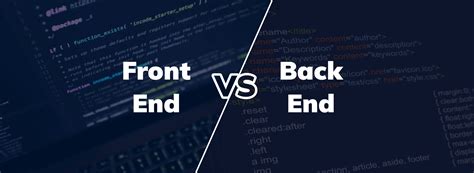 Front End Vs Back End Whats The Difference Freelance Services Ithire