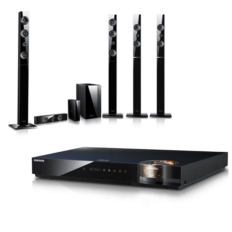 Home audio home theater system. Samsung HT-E6750W 7.1 channel Blu-ray Home Theatre System ...