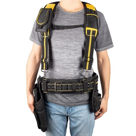New Tool Belt Suspenders Multifunction Can Hang Tool Bag H Shaped