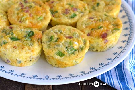 Muffin Tin Omelets Southern Plate