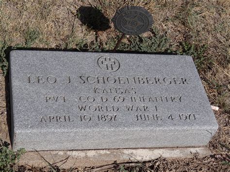 Leo Joseph Schoenberger 1897 1971 Homenaje De Find A Grave