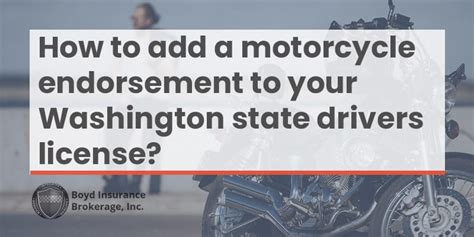 Washington State Motorcycle Endorsement Guide 2024