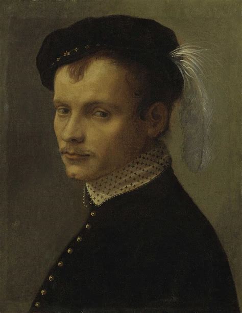Francesco Salviati Florence 1510 1563 Rome Portrait Of A Gentleman