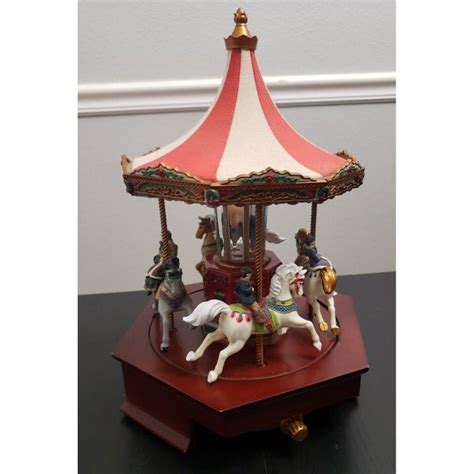 Mr Christmas 75th Anniversary Animated Symphony Of Bells Carousel