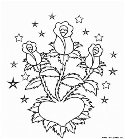 Maybe you would like to learn more about one of these? Roses And Hearts Coloring Pages - Coloring Home