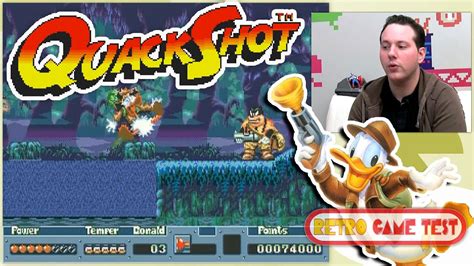 Quackshot Mega Drive Retro Game Test Review Fr Vf Youtube