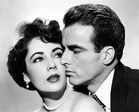Elizabeth Taylor And Montgomery Clift Publicity Photo For A Place In