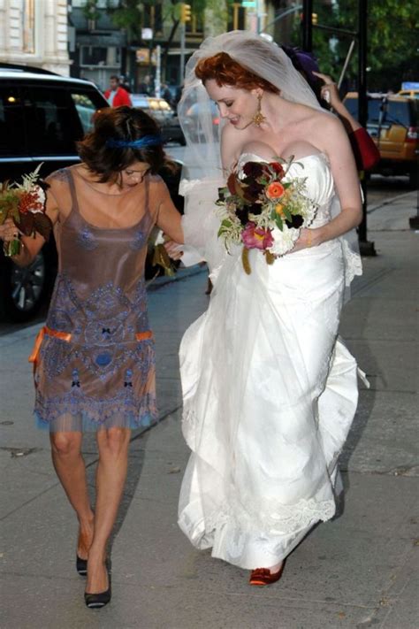 Christina Hendricks Getting Married 10 Pics