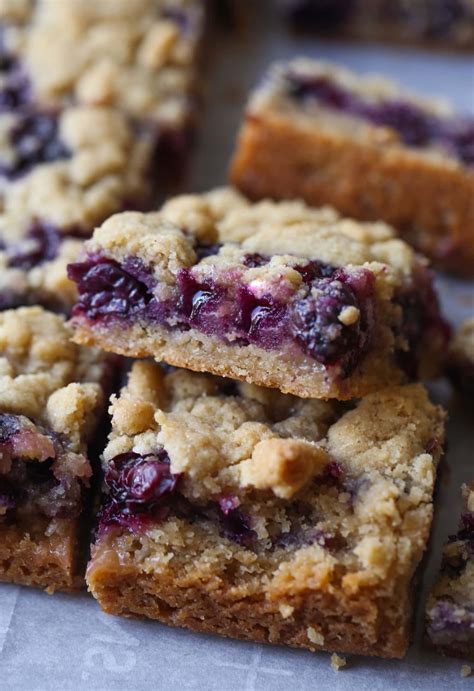 Blueberry Crumble Bars An Easy Summer Dessert Cookies And Cups