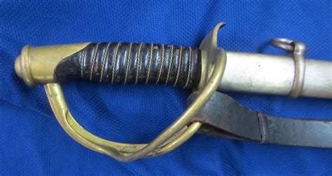 Exceptional Civil War Enlisted Cavalry Sword Scabbard And Original